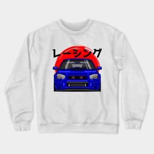 Blue Impreza WRX STI Blobeye Crewneck Sweatshirt